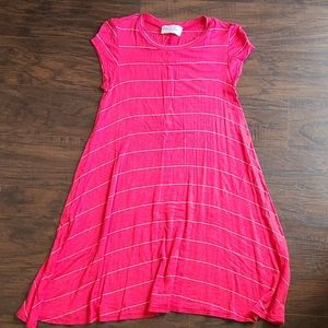 Pink baby doll dress